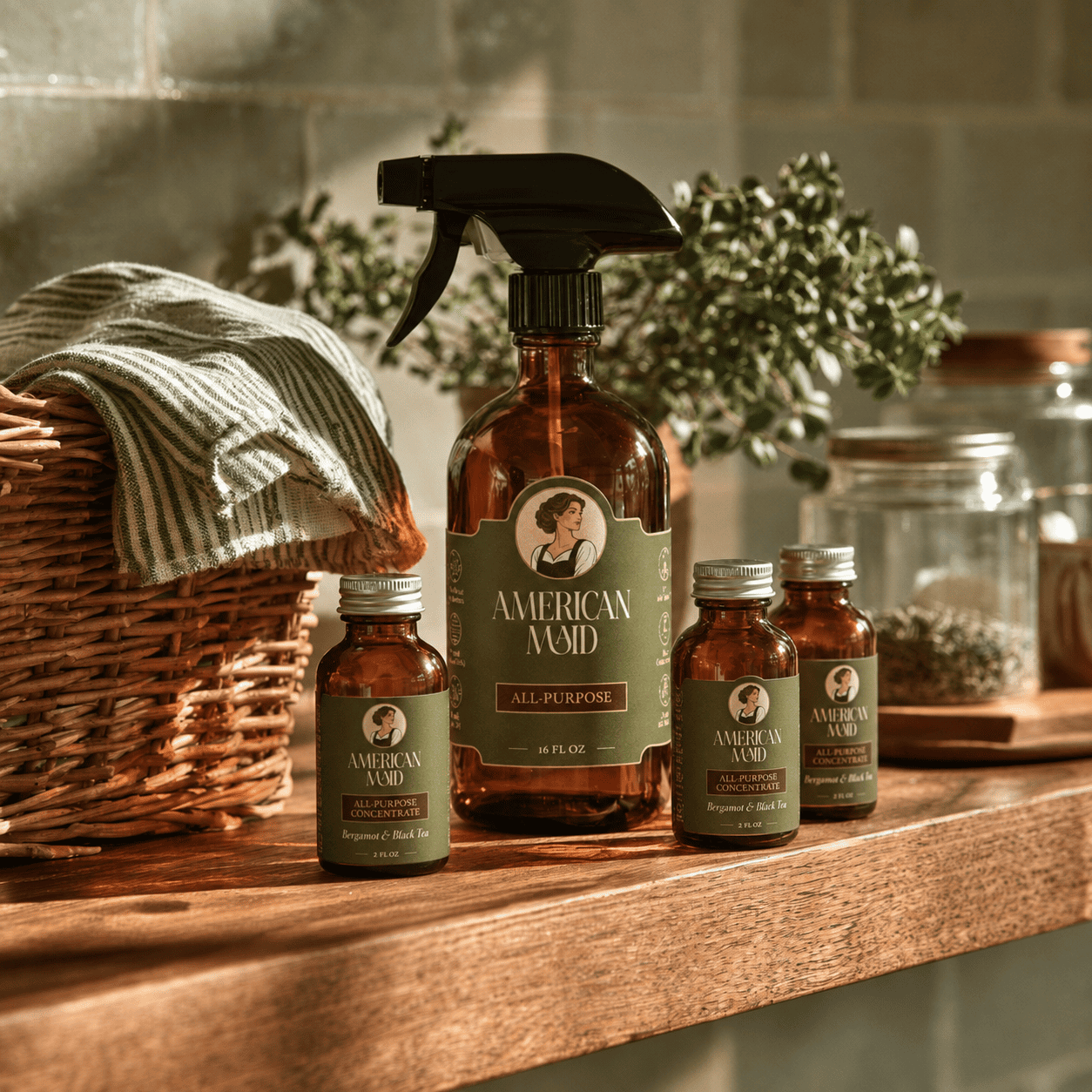 Refillable Cleaning Sprays