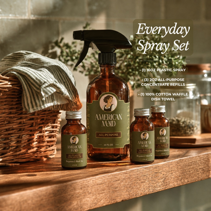 Refillable Cleaning Sprays