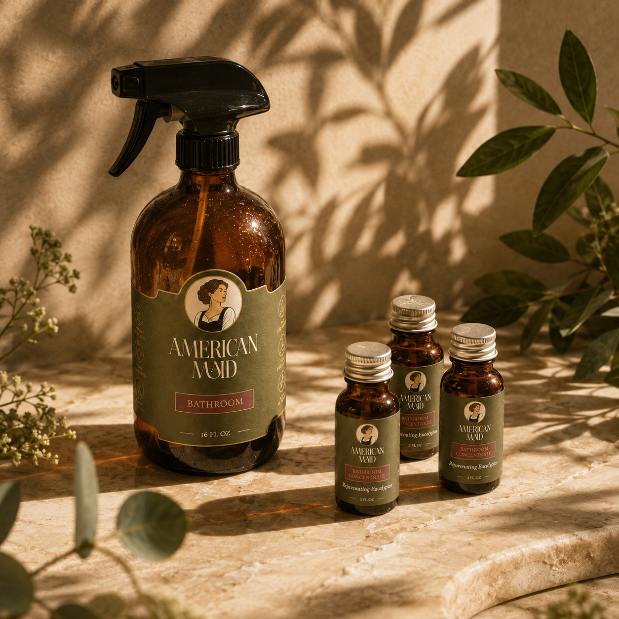 Refillable Cleaning Sprays