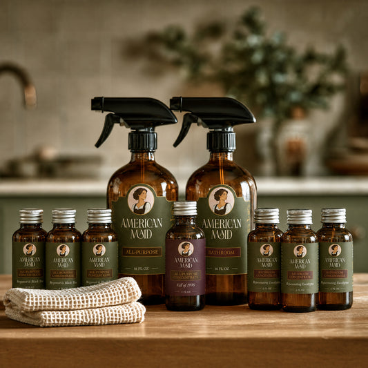 Refillable Cleaning Sprays