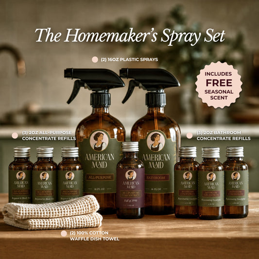 Refillable Cleaning Sprays