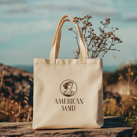 100% Cotton Maid Tote